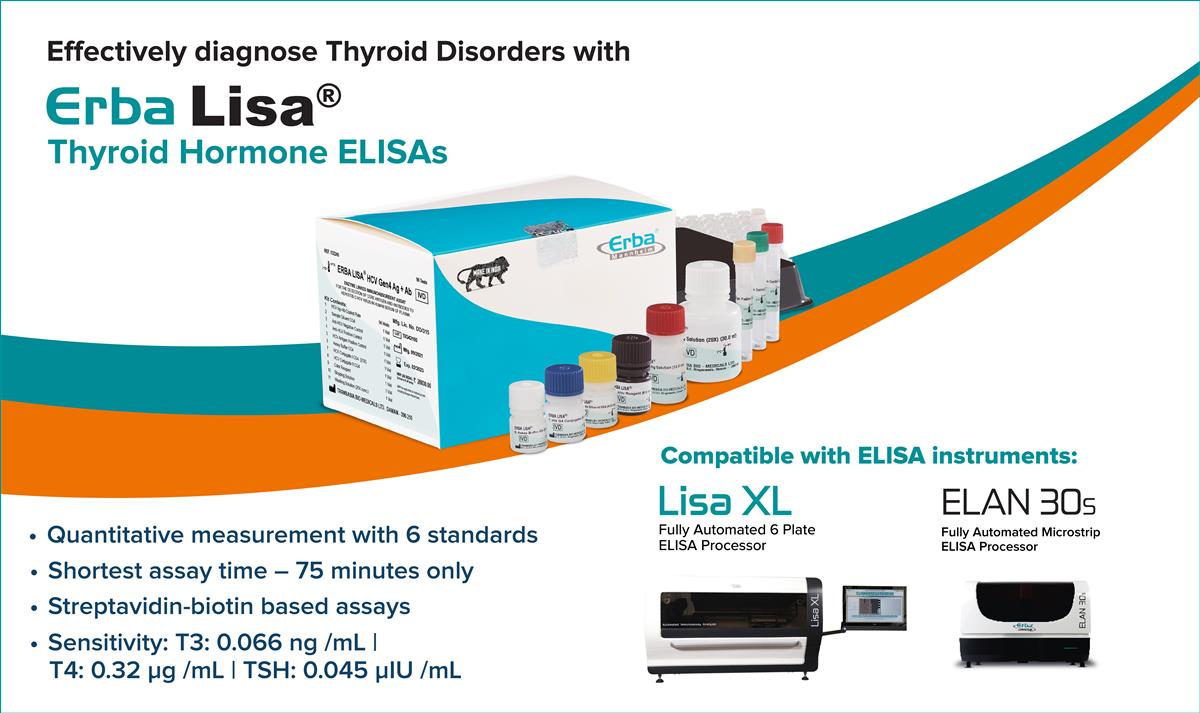 ErbaLisa Thyroid range for thyroid testing